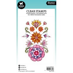 (SL-ES-STAMP327)Studio light SL Clear stamp Mandala Madness Essentials nr.327
