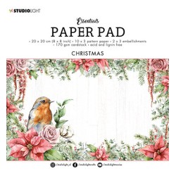 (SL-ES-PP74)Studio Light SL Paper pad Christmas Essentials nr.74