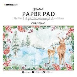(SL-ES-PP75)Studio Light SL Paper pad Christmas Essentials nr.75