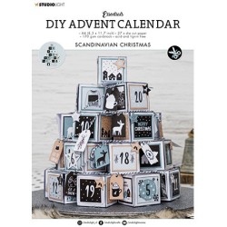 (SL-ES-DCB29)Studio Light SL Paper pad Advent calendar Scandinavian Christmas Essentials nr.29