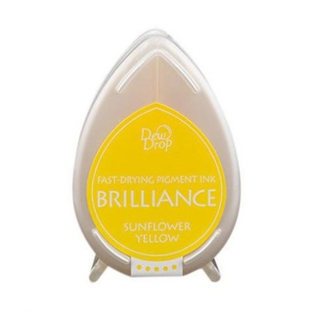 (BD-000-011)Brilliance Dew Drops Sunflower Yellow
