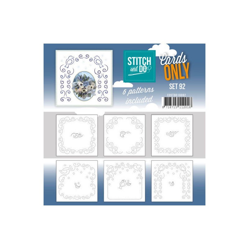 (COSTDO10092)Stitch and Do - Cards Only Stitch 4K - 92