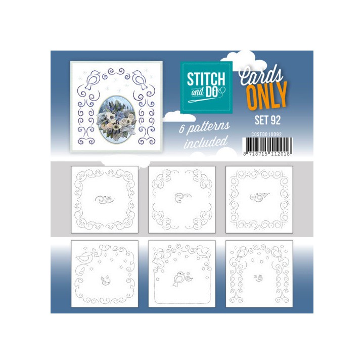 (COSTDO10092)Stitch and Do - Cards Only Stitch 4K - 92