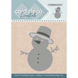 (CDEMIN10057)Card Deco Essentials - Mini Dies - 57 - Snowman