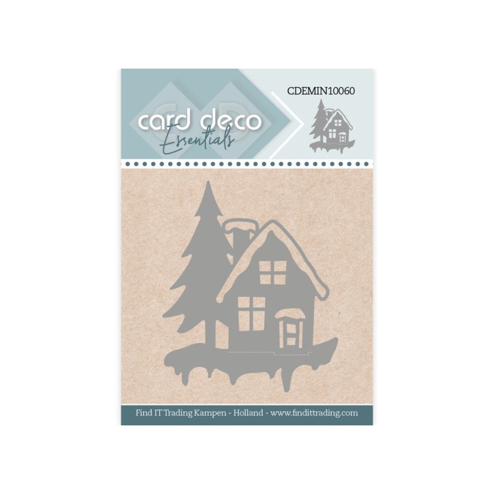 (CDEMIN10060)Card Deco Essentials - Mini Dies - 60 - Winter House