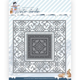 (JAD10167)Dies - Jeanine's Art - Winter Garden - Snowflake Frame