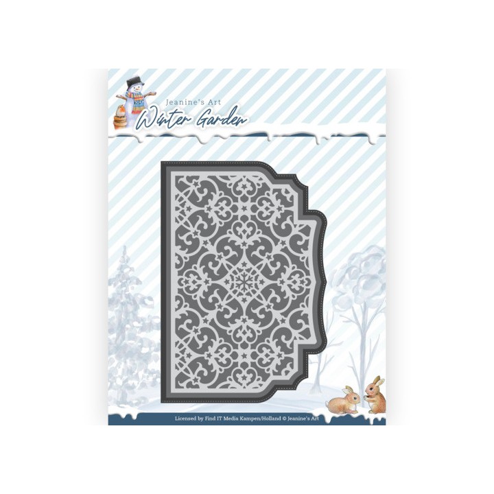 (JAD10168)Dies - Jeanine's Art - Winter Garden - Snowflake Border