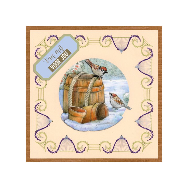 (STDOOC10020)Stitch and Do on Colour 020 - Jeanine's Art - Winter Garden