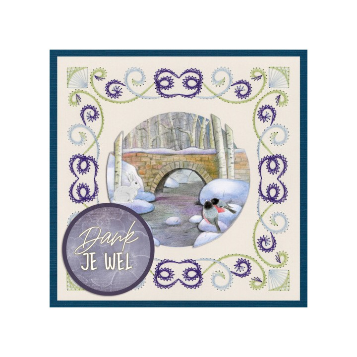 (STDOOC10020)Stitch and Do on Colour 020 - Jeanine's Art - Winter Garden