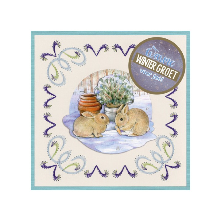 (STDOOC10020)Stitch and Do on Colour 020 - Jeanine's Art - Winter Garden