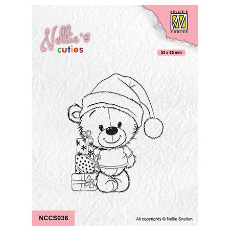 (NCCS036)Nellie`s Choice Clearstamp - Present for you