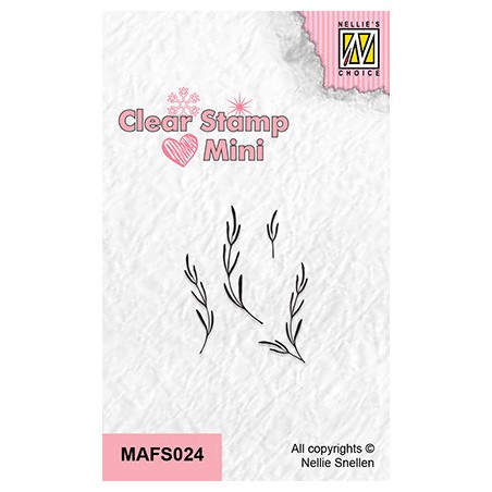 (MAFS024)Nellie's Choice Clear stamps Willow branch