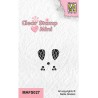 (MAFS027)Nellie's Choice Clear stamps Pinecones & berries