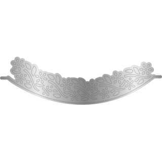(GEM-MD-EDG-DDAISIE)Gemini Ellipse Dainty Daisies Edge'ables Dies