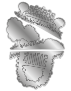 (GEM-STD-ZZ3D-GD)Gemini Zig Zag Scene Builder Stamp & Die Garden Dreams