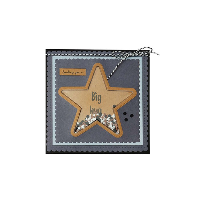 (SL-ES-BLIS07)Studio light Shaker Windows - Big star Essentials nr.07