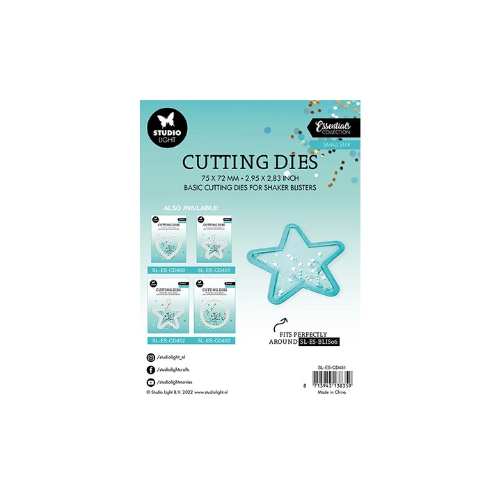 (SL-ES-CD451)Studio Light SL Cutting Die Small Star Essentials nr.451