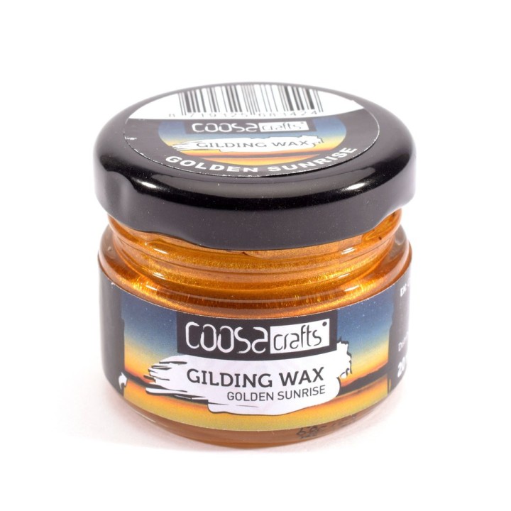 (COWY-012)COOSA Crafts  Gilding wax Golden sunrise 20ml