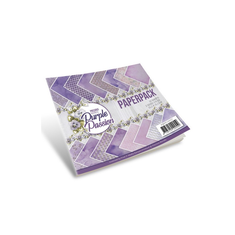 (PMPP10037)Paperpack - Precious Marieke - Purple Passion