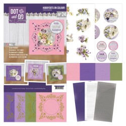 (DODOOC10024)Dot and Do on Colour 24 - Precious Marieke - Purple Passion
