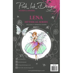 (PI197)Pink Ink Designs Lena A5 Clear Stamps
