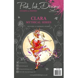 (PI198)Pink Ink Designs Clara A5 Clear Stamps