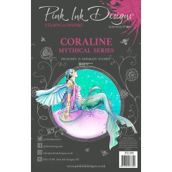 (PI199)Pink Ink Designs Coraline A5 Clear Stamps