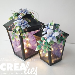 (CCABM22)Crealies Create A Box Mini no. 22 Lantern