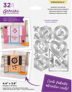 (GEM-MD-DIM-SHUT)Gemini Papercraft Shutter Dies Dimensionals