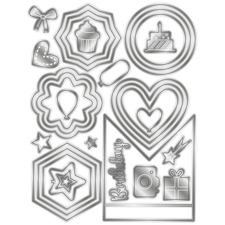 (GEM-MD-DIM-SHUT)Gemini Papercraft Shutter Dies Dimensionals