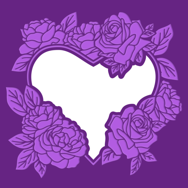 (GEM-CEF5-VIBROSE)Gemini Floral Frame Vibrant Rose Cut and Emboss Folder