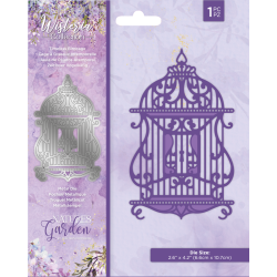 (NG-WC-MD-TBC)Crafter's Companion Wisteria Collection Metal Die Timeless Birdcage