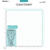 (BL-ES-STAMP353)Studio light BL Clear stamp Cheers By Laurens nr.353