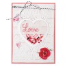 (SL-ES-CD465)Studio Light SL Cutting Die Floral Heart Frame Essentials nr.465