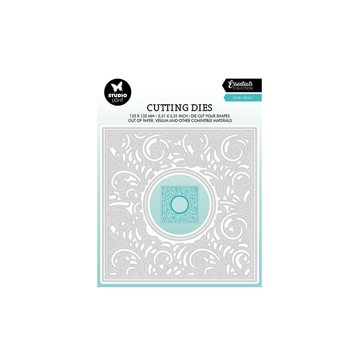 (SL-ES-CD465)Studio Light SL Cutting Die Swirl Frame Essentials nr.466