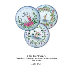 (PI192)Pink Ink Designs Remember Remember A5 Clear Stamps