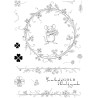 (PI194)Pink Ink Designs Lucky Clover A5 Clear Stamps