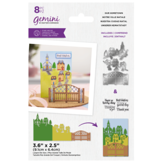 (GEM-STD-ZZ3D-OD)Gemini Zig Zag Scene Builder Stamp & Die Our Hometown