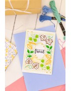 (GEM-MD-CAD-SWLE)Gemini Embroidery Frame Create-a-Card Dies Swirly Leaves