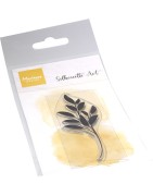 (CS1116)Stamp Silhouette Art Sprig
