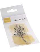 (CS1118)Stamp Silhouette Art ilex
