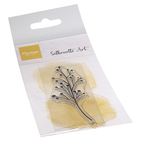 (CS1118)Stamp Silhouette Art ilex