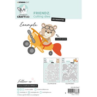 (CCL-FR-CD467)Studio Light Airplane Accessoires Friendz nr.467