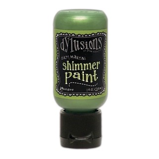 (DYU81364)Ranger Dylusions Shimmer Paint Flip Cap Bottle - Dirty Martini