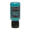 (DYU81487)Ranger Dylusions Shimmer Paint Flip Cap Bottle - Vibrant Turquoise