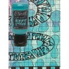(DYU81487)Ranger Dylusions Shimmer Paint Flip Cap Bottle - Vibrant Turquoise