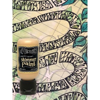 (DYU81470)Ranger Dylusions Shimmer Paint Flip Cap Bottle - Vanilla Custard