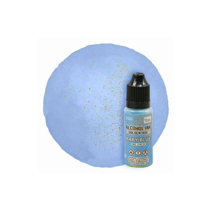 (CO728497)Alcohol Ink Golden Age Baby Blue (12mL | 0.4fl oz)