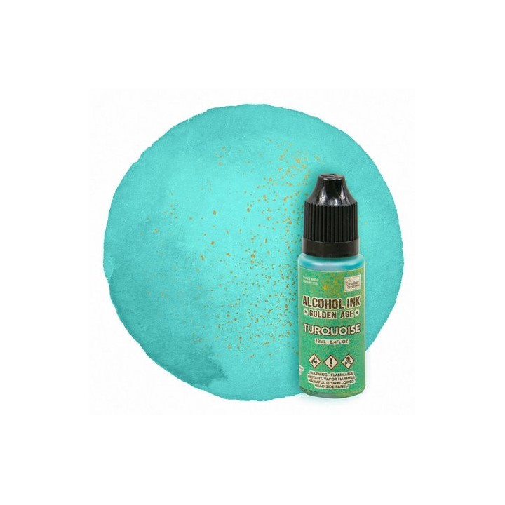 (CO728496)Alcohol Ink Golden Age Turquoise (12mL | 0.4fl oz)