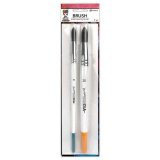 (MDA82163)Ranger Dina Wakley Media Round brushes 16 & 20